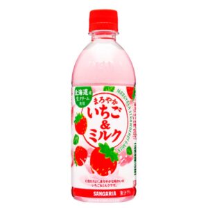 日本三佳利 草莓牛奶飲料-樽裝