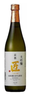 日本京姬（匠） 山田錦大吟釀 （金賞受賞） 精米步合：50% （山田錦100%使用）