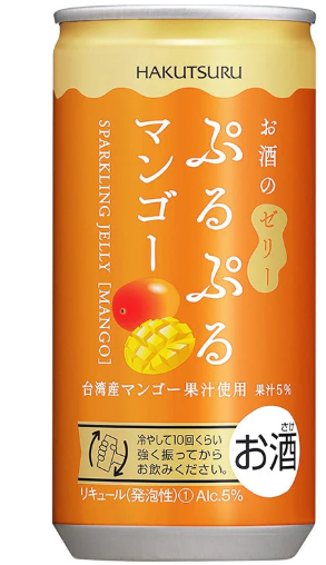日本白鶴果凍 罐裝 芒果味
