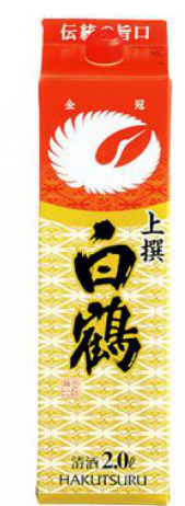 白鶴上撰清酒 2 公升紙盒裝